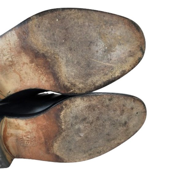 VERSACE CLASSIC V2 MEN'S LEATHER ANKLE BOOTS - Picture 12 of 13